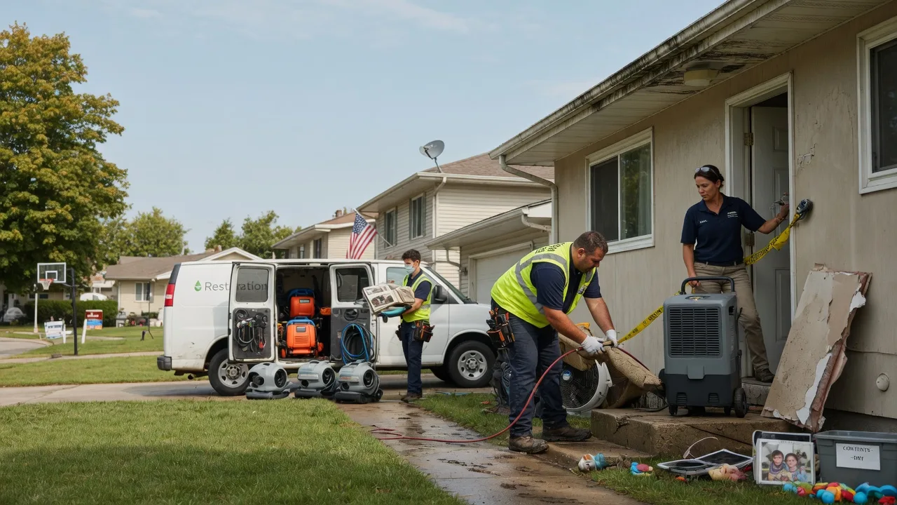 Water Damage Restoration in Olustee, OK near me